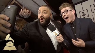 DJ Khaled, Tyler Oakley, and More | Funny Red Carpet Moments | 58th GRAMMYs