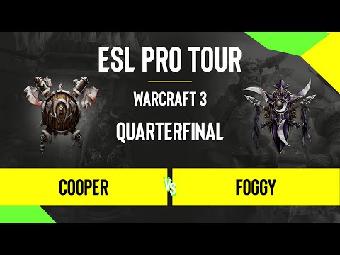 WC3 - CoopeR vs. Foggy - DreamHack Warcraft 3 Open: Summer 2020 - Quarterfinal - EU