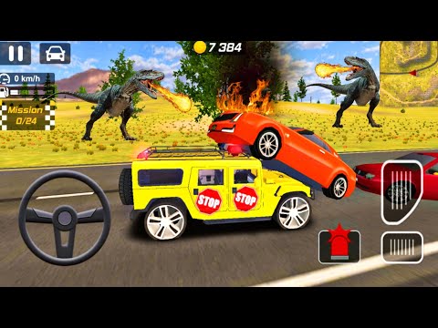 Police Drift Car Driving Simulator (Luxury Hummer Police 755) Android GamePlay [FHD] #33