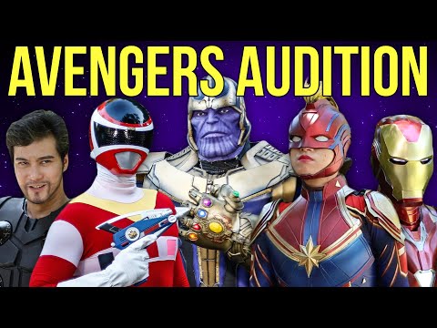 The Power Rangers AVENGERS Audition [FAN FILM] Avengers Endgame Video