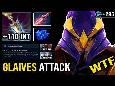 CRAZY 7.28 Silencer Shard AoE Glaives Attack +110 Int Stole EZ Deleted Ursa in 4 Hit 29Kills DotA 2