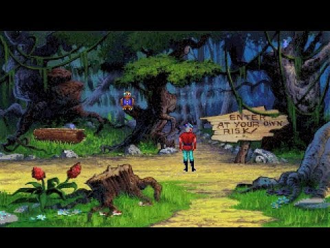 King's Quest 5: part 4/11: defeating the witch