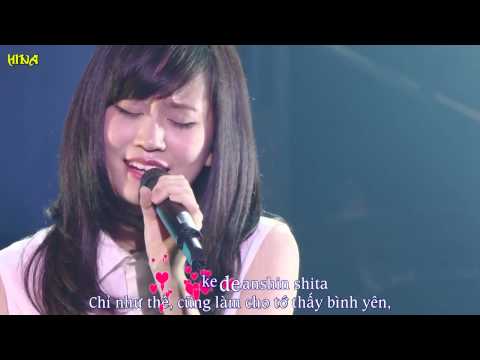 [Vietsub+Kara] Migi kata - Maeda Atsuko (Seventh Chord 1st Live)