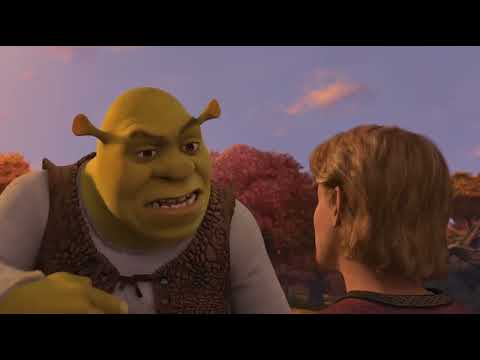 Shrek the Third (2007) Meet Merlin Scene