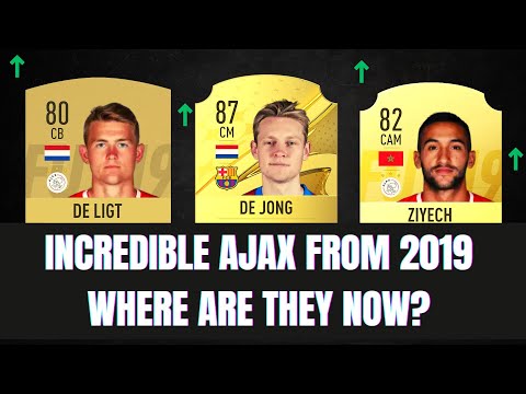 INCREDIBLE AJAX FROM 2019 😱 | WHERE ARE THEY NOW? | FIFA19 vs FIFA23