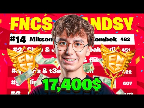 Wygraliśmy 70.000 ZŁ na FNCS w FORTNITE