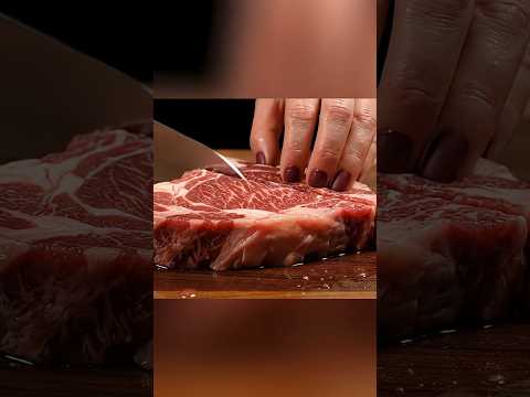WAGYU ASMR: The PERFECT CUT 🔪