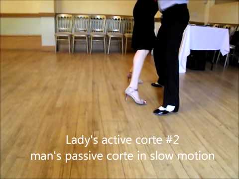 Argentine Tango Lesson 5 - Cortes