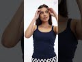 Short Doll Estampado com Alcinha em Viscolycra com Ribana - Marinho