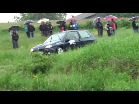 Piotr Kudłacz / Dominik Przywara - Renault Clio - 2 runda SZK " Wyścig na Świnię " Zwiernik -- Łosie