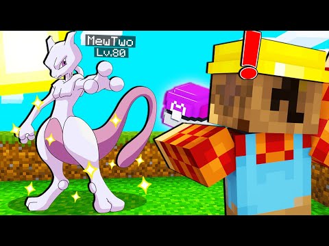 I CATCH MEWTWO WITH THE MASTERBALL IN THE PIXELMON ON MINECRAFT ITA!!