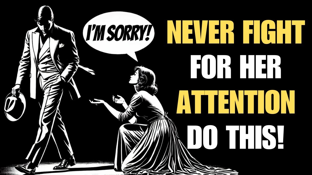 Never Fight for Her Attention! Do This Instead | Stoicism