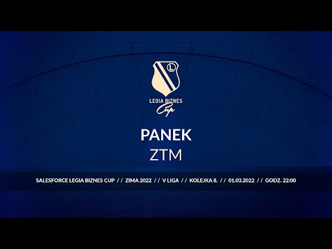 Skrót spotkania PANEK - ZTM ( Legia Biznes Cup Zima 2022 )