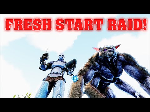 Starting Fresh, Revenge Raid!  Ark Genesis Official Small Tribes E7