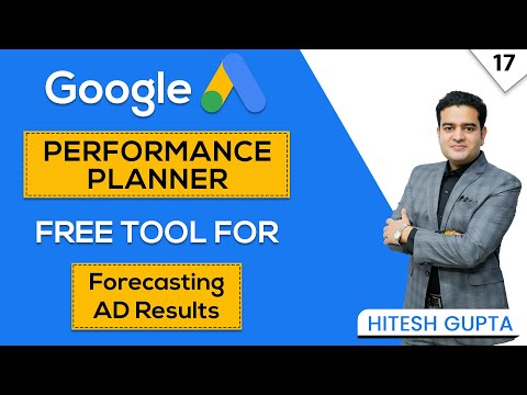 How to Use Performance Planner Google Ads | Google Ads Forecasting Tool FREE | googleadscourse2022