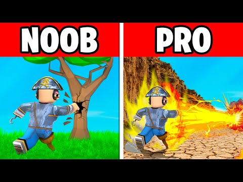 TIRO IL PUGNO PIÙ POTENTE E DISTRUGGO TUTTO! - ROBLOX