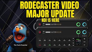 RODECaster Video Just Got a HUGE Overhaul with NDI Support and PTZ Cameras!