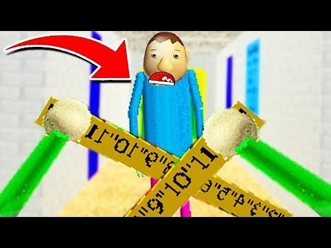 SONO DIVENTATO IL MAESTRO BALDI! - Baldi's Basics