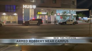 Armed robbery near campus