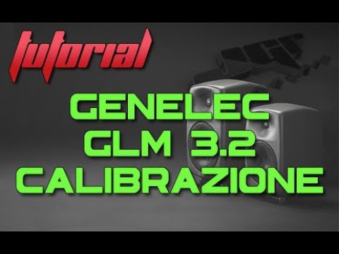 Genelec GML 3 + SAM Calibrazione e Settings Tutorial Italiano