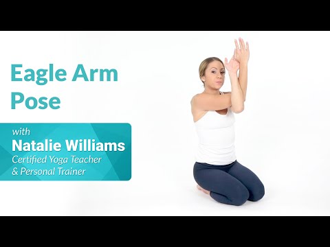 How to Do Eagle Arm Pose
