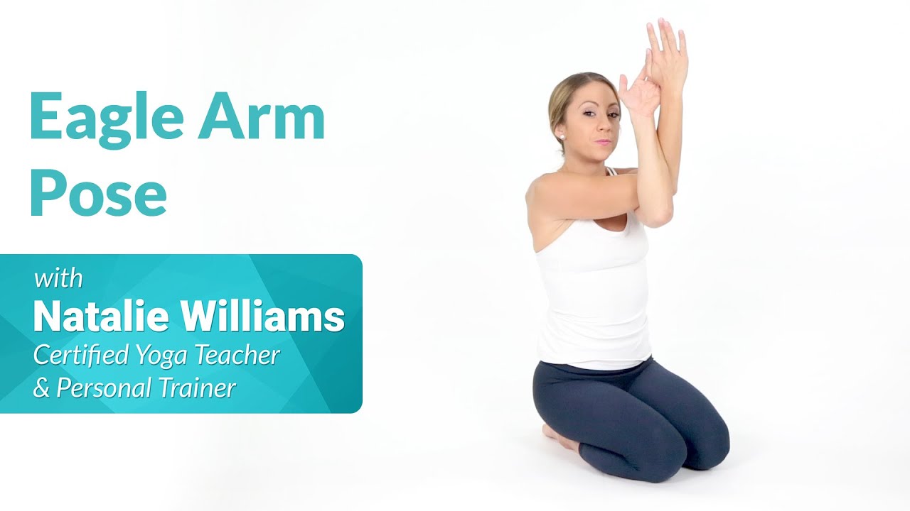 How to Do Eagle Arm Pose - YouTube