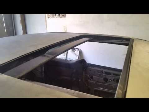 560sec glass sunroof