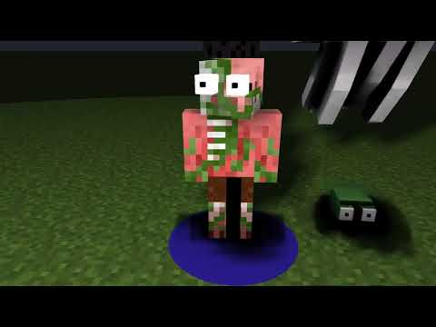 Monster school : HORROR SLENDRINA THE CELLAR CHALLENGE - Minecraft Animation