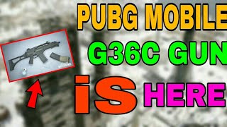 New Gun In Pubg Mobile G36c Mission ฟร ว �