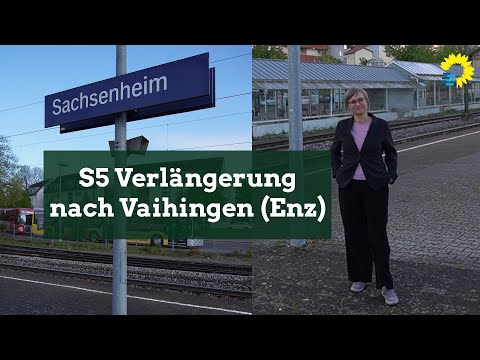 Mit der S-Bahn nach Vaihingen (Enz)