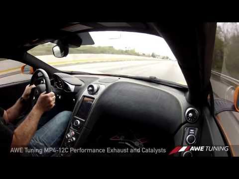 AWE Tuning McLaren MP4-12C Performance Catalysts and Exhaust 