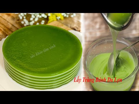 Bí Quyết lấy Trùng để có món Bánh Da Lợn ăn một lần nhớ mãi