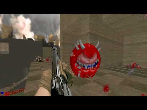 DOOM MOD MapsOfChaos v 28a MAPS OF CHAOS v28a ENCHANCED DOOM 2 LEVELS MAP 15B ENHANCED ENHANCED