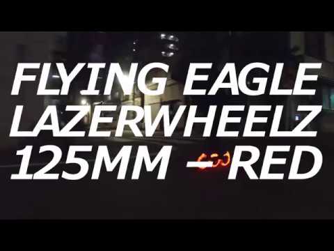 Flying Eagle Lazerwheelz 125mm RED