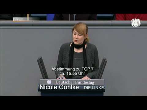 Der Bologna-Prozess wurde zum Albtraum für Studierende - Nicole Gohlke (DIE LINKE) im Bundestag