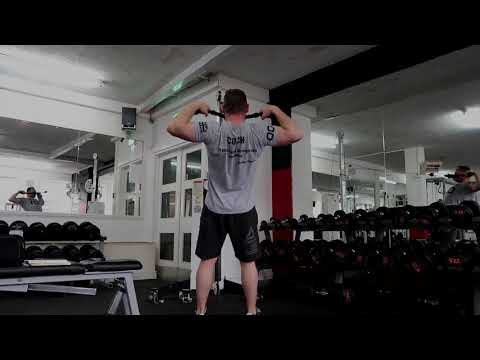 CrossFit Loughborough - doing a bit of old school body building to help my CrossFit