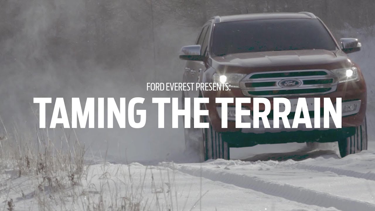 Taming the Terrain : Ford Everest