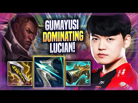 GUMAYUSI DOMINATING WITH LUCIAN! - T1 Gumayusi Plays Lucian ADC vs Aphelios! | Season 2022