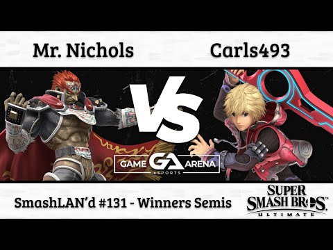 SmashLAN'd 131: Mr. Nichols (Ganondorf) vs. Carls493 (Shulk) - Winners Semis