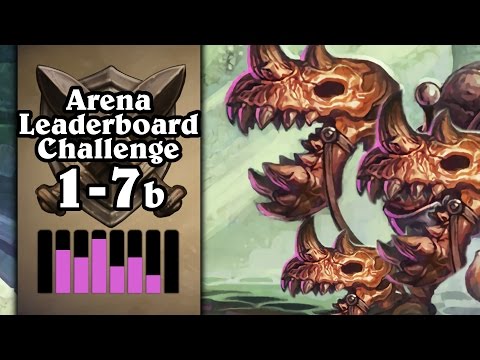 Hearthstone: Arena Leaderboard Challenge 1-7 - The Skeletal Trio's Journey - Part 2 (Rogue Arena)