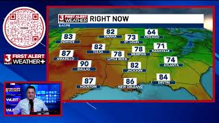 First Alert Forecast: Rain chances picking up next week