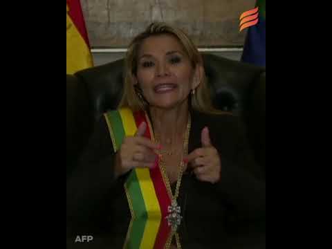 Me dan pena los mexicanos: presidenta autoproclamada de Bolivia
