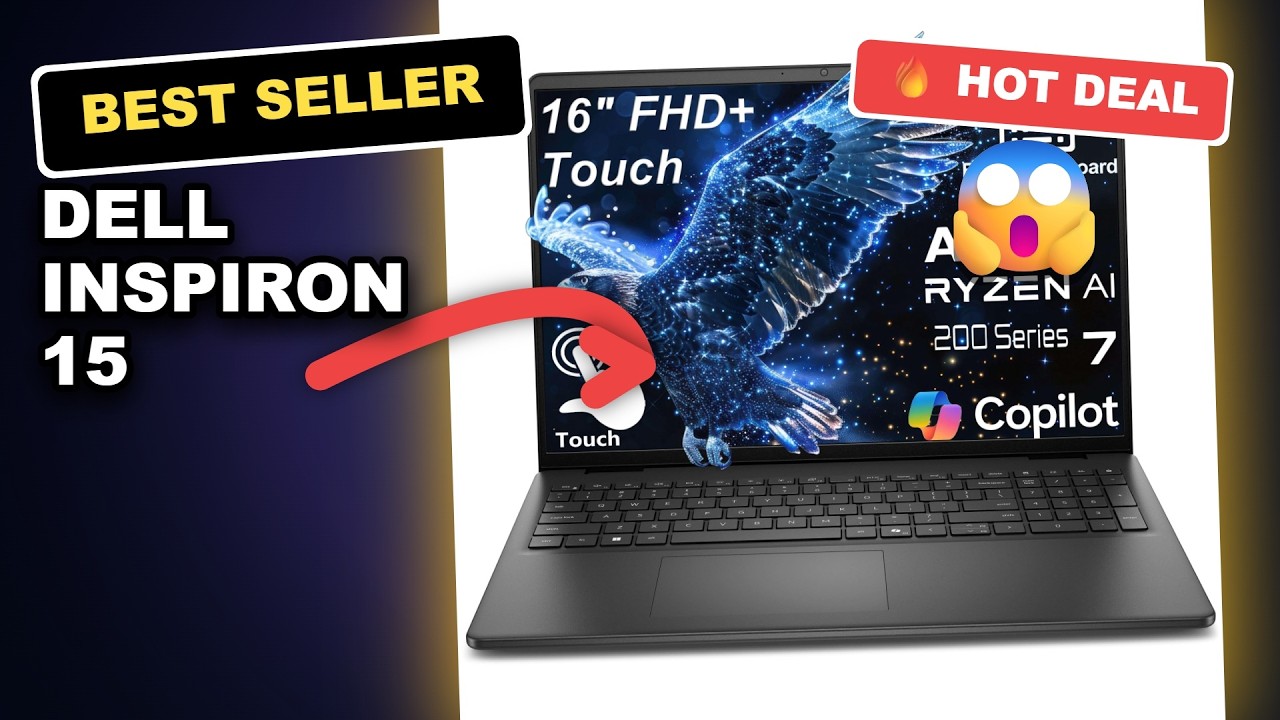 Dell Inspiron 15 Business Laptop Review: Is 64GB RAM & AI Copilot Worth It? review video