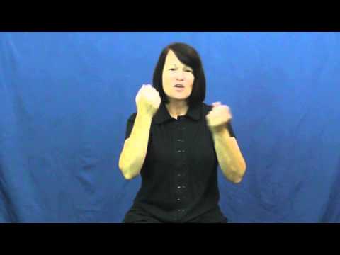 How to Sign Gas Pedal in Auslan