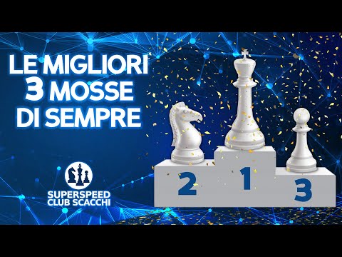 Le Migliori 3 Mosse nella Storia degli SCACCHI