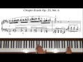 Chopin Etude Op 25 No 6 In G Sharp Minor Piano Tutorial