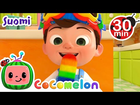 Värilaulu | CoComelon Suomeksi - Lastenlaulut vauvoille | Finnish Songs