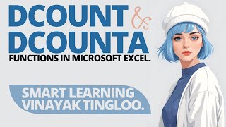DCOUNT and DCOUNTA functions in excel