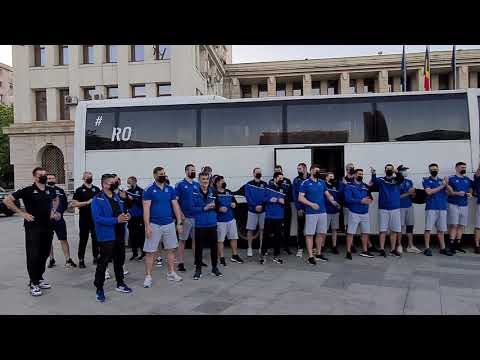 CSM Focsani 2007 Handbal Masculin Intalnire cu Fanii in Piata Unirii - 11 mai 2021