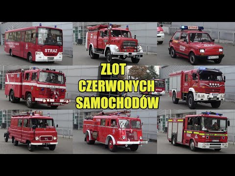 V Ogólnopolski Zlot Czerwonych Samochodów w Poznaniu - Alarmowo 84 wozy strażackie!